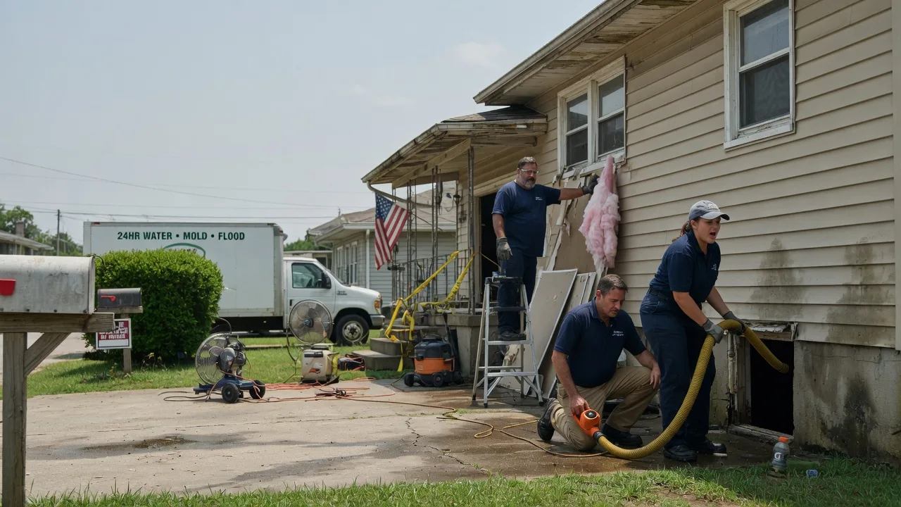 Water Damage Repair in Brownsville, IN near me